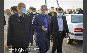 مانور عملیات برف روبی شهرداری منطقه 19