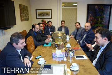 مراسم تکریم و معارفه رییس مرکز ارتباطات شهرداری تهران 2