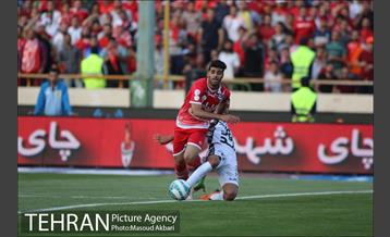 دیدار پرسپولیس و راه آهن در لیگ برتر فوتبال 23