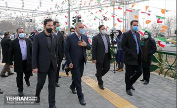 آیین افتتاح و بهره‌برداری پروژه‌های شهری 7