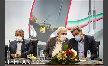 مراسم افتتاحیه نمایشگاه دستاوردهای طراحی و ساخت در حوزه حمل و نقل ریلی 14