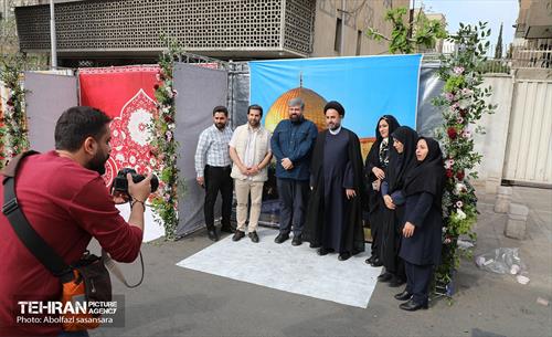 خدمت‌رسانی موکب زینبیه(س) منطقه ۸ در مصلای تهران 10