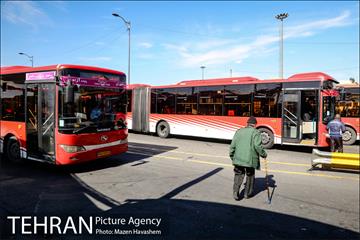 خطوط اتوبوس تندرو تهران BRT 12