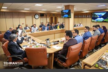 نشست هم اندیشی مدیران روابط عمومی با رییس مرکز ارتباطات شهرداری تهران 5