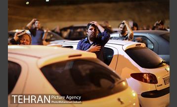 مراسم شب احیا بیست و سوم ماه مبارک رمضان در پارکینگ پارک ارم 26