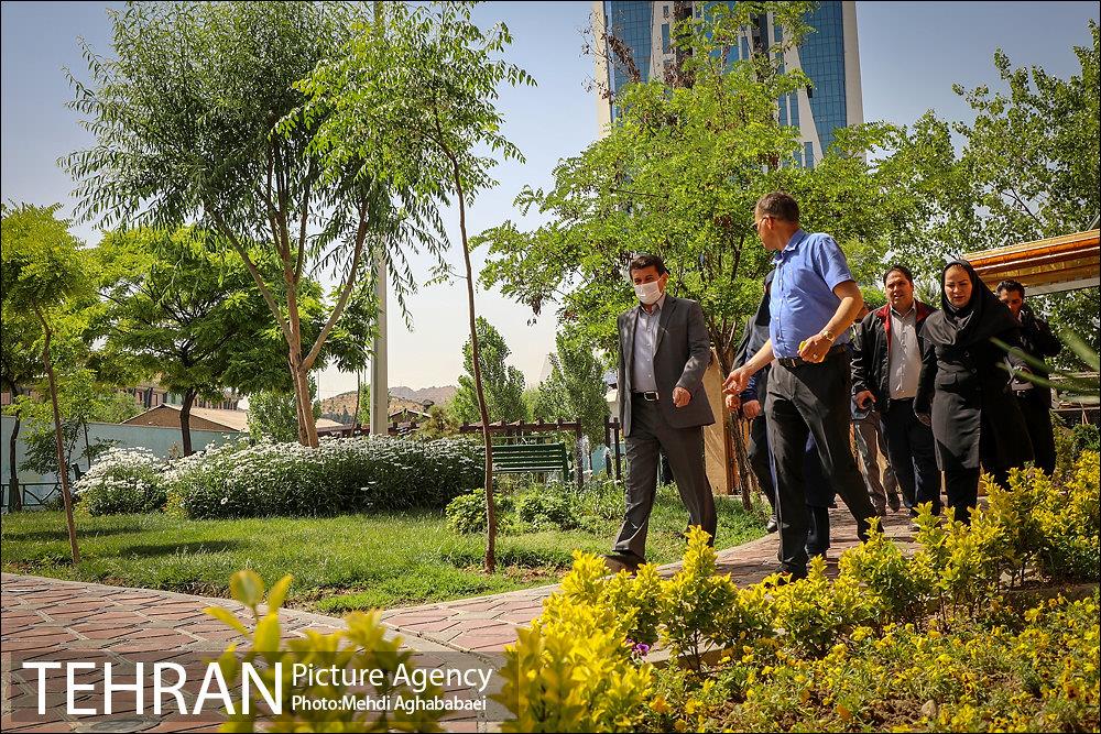 بازدید مهندس شاپور رستمی معاون هماهنگی و امور مناطق شهرداری تهران از پروژه های منطقه ۸ 4