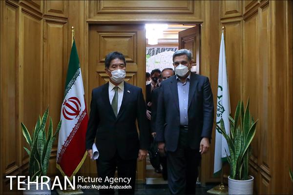 دیدار شهردار تهران با سفیر ژاپن 24