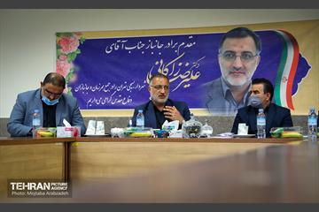 بازدید شهردار تهران از آسایشگاه جانبازان بقیه الله 17