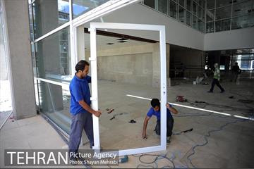 روزهای پایانی پروژه ی مجموعه نمایشگاهی شهر آفتاب 5