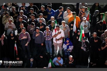 مراسم مناجات و توسل به امام زمان(عج) در رواق کشوردوست