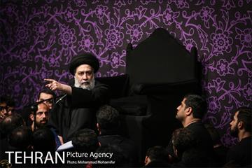 عزادارای ایام فاطمیه در هیئت ریحانة الحسین 1