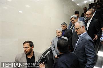 آیین بهره برداری از بخش شرقی خط 7 مترو تهران 12