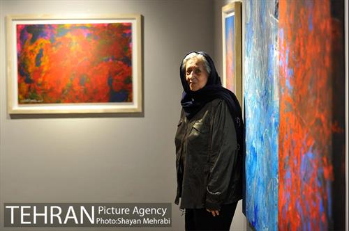 نمایشگاه نقاشی آثار شهرو خردمند 18
