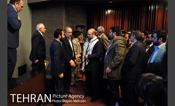 مراسم تکریم شهدای دانشجو تحت عنوان " از هویزه تا حرم" با حضور دکتر قالیباف 45