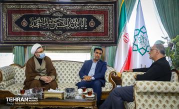 دیدار رییس سازمان حفاظت محیط زیست با شهردار تهران 5