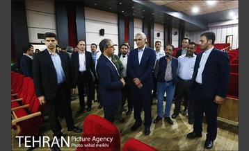 بازدید شهردار تهران از پروژه های شاخص منطقه 9 14