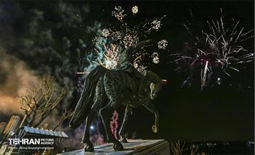 مراسم نور افشانی به مناسبت مبعث حضرت رسول اکرم(ص) 8