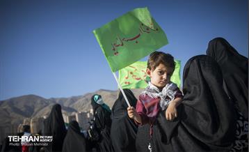 اجتماع بزرگ نوجوانان غرب تهران در پویش سلام فرمانده 25