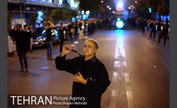 شور حسینی در خیابان گرگان 12