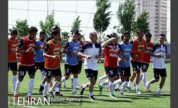 تمرین تیم ملی فوتبال 3