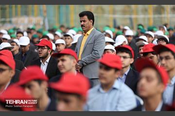آئین بازگشایی مدرسه البرز 1