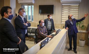 بازدید شهردار  تهران از تجهیزات جدید سازمان مدیریت پسماند 19