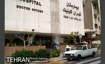 عملیات ضدعفونی المان های شهری منطقه 6 21