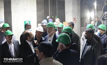 بازدید از دو ایستگاه مهم مترو 7