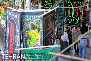 سیاهه فروشان بازارتهران در آستانه محرم 28