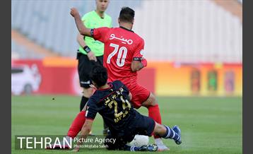 دیدار تیم های فوتبال پرسپولیس و نساجی  6