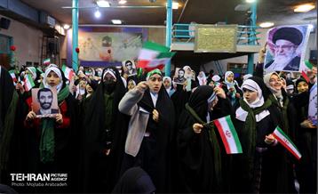 حضور شهردار تهران در حسینیه جماران تهران 3