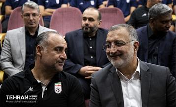 بازدید شهردار تهران از کمپ تیم‌های ملی فوتبال 23