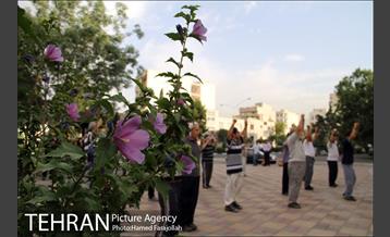 ورزش و نشاط صبحگاهی در بوستان های تهران‎ 18