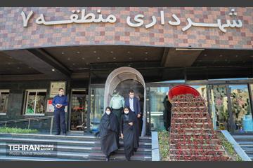 بازدید میدانی نرجس سلیمانی از منطقه 7