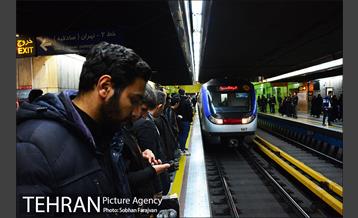 خدمت رسانی مترو در آئین تشییع سردار قاسم سلیمانی 9