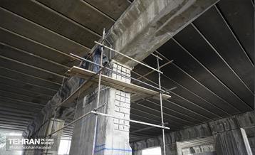 پروژه مقاوم‌سازی پل تقاطع یادگار امام و خیابان ستارخان 9