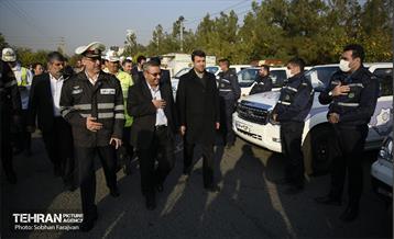 طرح زمستانه مشترک پلیس راهور و شهرداری تهران 30