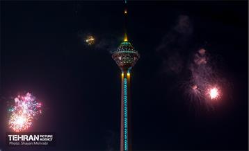 نورافشانی جشن ۲۲ بهمن 4