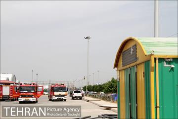 مانور مدیریت بحران نمایشگاه کتاب‎ 13