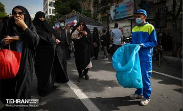 خدمات‌رسانی شهرداری تهران در اقامه نماز عید فطر 7