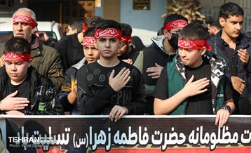 عزاداری شهادت حضرت فاطمه(س) در منطقه 17 42