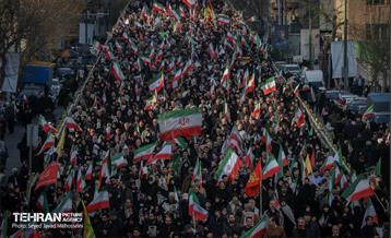 مراسم تشییع «علی لاریجانی»، «غلامرضا سلیمانی» و قهرمانان «ناو دنا» 25