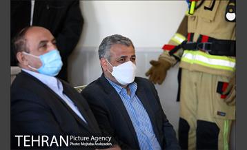 آیین افتتاح از سه ایستگاه و رونمایی از تجهیزات جدید سازمان آتش نشانی 19