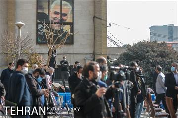 مراسم رونمایی از دیوارنگاره شهید سلیمانی 25