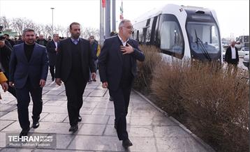 آیین رونمایی و ورود ناوگان حمل‌ونقل برقی شهر تهران 1