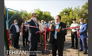 افتتاح طرح کاپ و پروژه هاى زیست محیطى منطقه 16 18