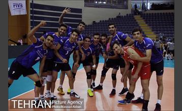 پیروزی قاطعانه تیم والیبال زیر 23 سال ایران مقابل چین 21