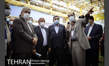 مراسم افتتاحیه نمایشگاه دستاوردهای طراحی و ساخت در حوزه حمل و نقل ریلی 10