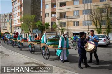 کاروان نوروزی در منطقه 17
