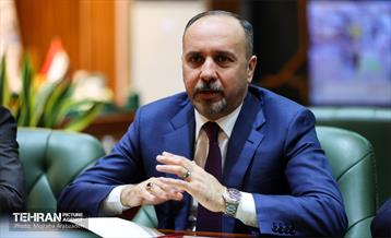 عمار موسی، شهردار بغداد در دیدار با علیرضا زاکانی شهردار تهران